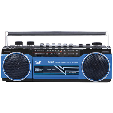Trevi RR 501 BT radio Personale Nero, Blu