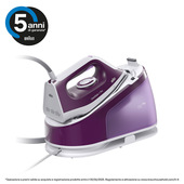 braun carestyle 1 pro is 1514 2200 w 1,7 l piastra in ceramica viola