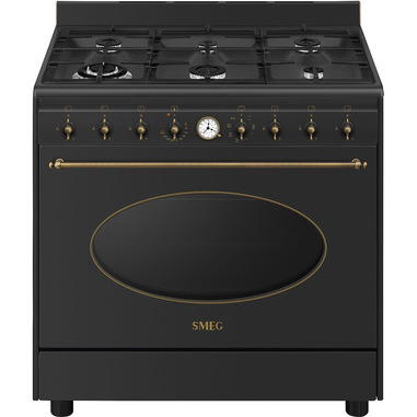 Smeg Coloniale CO96GMA9 cucina Cucina freestanding Elettrico Gas Antracite