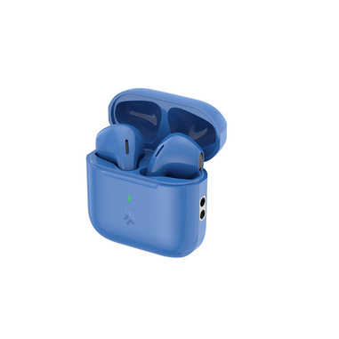 Celly COMPACT Auricolare True Wireless Stereo (TWS) In-ear Musica e Chiamate USB tipo-C Bluetooth Blu