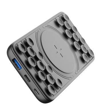 Cellularline OCTOPUS Wireless Power Bank 10000 - Power Delivery Caricabatterie portatile con carica Wireless