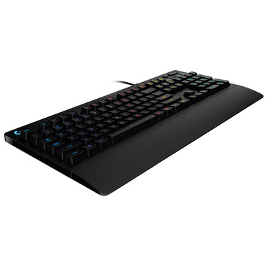 Logitech G Logitech G213 Prodigy Tastiera Gaming Cablata, LIGHTSYNC RGB, Tasti Retroilluminati, Resistente Agli Schizzi, Tasti Personalizzabili, Controlli Dedicati Multimediali, QWERTY Layout Italiano, Nero