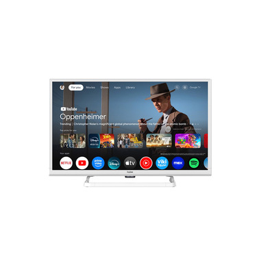 IOPLEE IOP24WGTV TV 61 cm (24") HD Smart TV Wi-Fi Bianco 130 cd/m²
