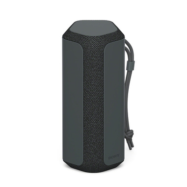 Sony SRS-XE200 - Speaker portatile Bluetooth wireless con campo sonoro ampio e cinturino da polso - impermeabile, antiurto, durata della batteria 16 ore e funzione Ricarica Rapida - Nero