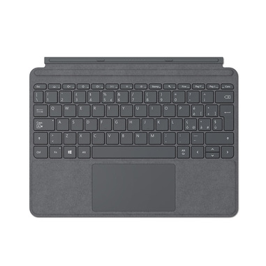 Microsoft Surface Go Type Cover - QWERTY - Platino (Alcantara)