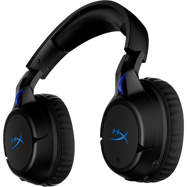 HyperX Cloud Flight - Cuffie wireless per il gaming (nero-blu) - PS5-PS4