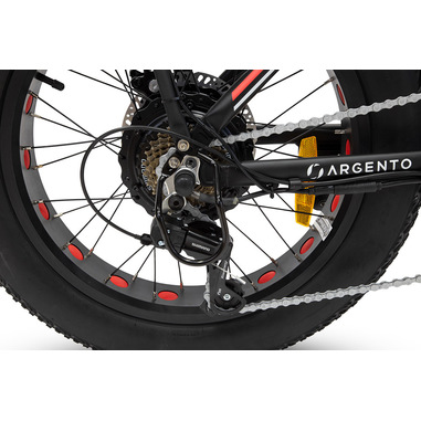 Argento Bike BiMax+ red biammortizzata | Biciclette elettriche in offerta  su Unieuro