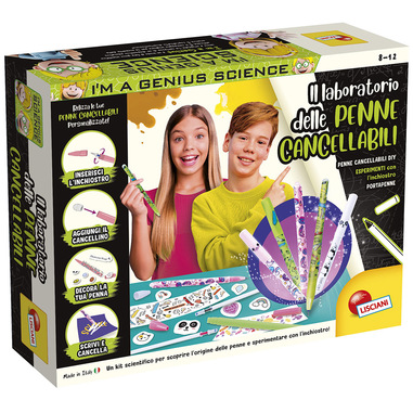 Lisciani I’m A Genius Laboratorio Delle Penne Cancellabili