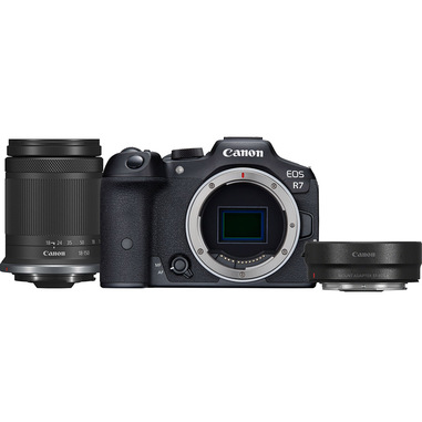Canon EOS R7 + RF-S 18-150mm F3.5-6.3 IS STM + EF- R MILC 32,5 MP CMOS 6960 x 4640 Pixel Nero