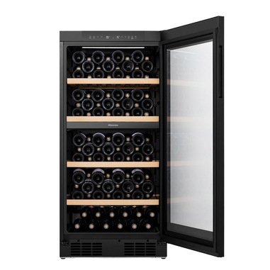 Hisense RW3N230GELF cantina vino Cantinetta vino con compressore Libera installazione Nero 108 bottiglia/bottiglie
