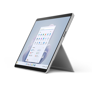 Microsoft Surface Pro 9 256 GB 33 cm (13") Intel® EVO™ i5 8 GB Wi-Fi 6E (802.11ax) Windows 11 Home Platino