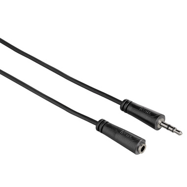 Hama Cavo prolunga Jack 3.5 mm M/Jack 3.5 mm F, 5 metri, nero, 1 stella