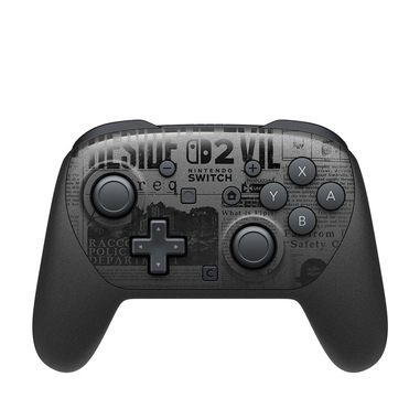 nintendo switch 2 pro controller - resident evil requiem edition nero bluetooth/usb gamepad analogico/digitale nintendo switch 2