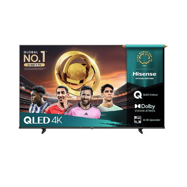 hisense 75e7q tv 190,5 cm (75") 4k ultra hd smart tv wi-fi nero 385 cd/m²