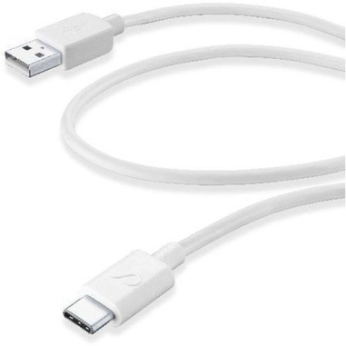 Cellularline 38577 cavo USB 1,2 m USB 2.0 USB A USB C Bianco