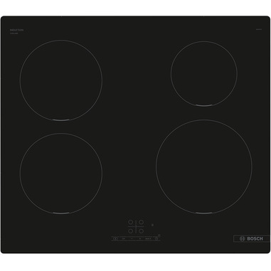 Bosch Serie 4 PUE611BB5J Piano cottura a induzione 60 cm Nero, senza profili
