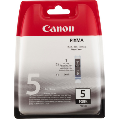 Canon PGI-5BK cartuccia d'inchiostro 1 pz Originale Resa standard Nero