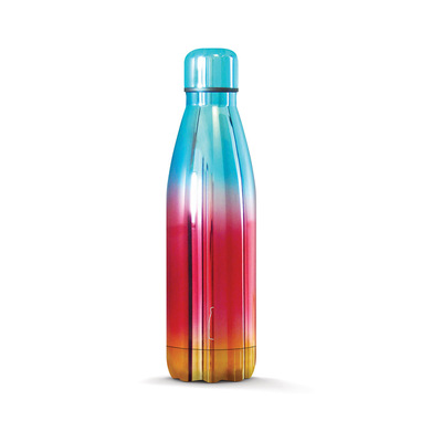 The Steel Bottle Chrome series Uso quotidiano 500 ml Acciaio inossidabile Blu, Oro, Rosso