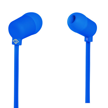 MySound Speak Fluo Auricolare Cablato In-ear Musica e Chiamate Blu
