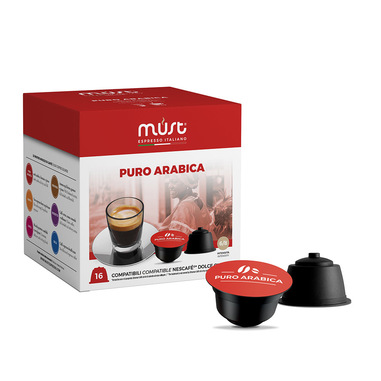 Must Puro Arabica Capsule caffè 16 pz