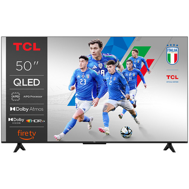 TCL T6C Serie Smart TV QLED 4K 50" 50T6C, Dolby Vision & Atmos, HDR10+, Fire TV