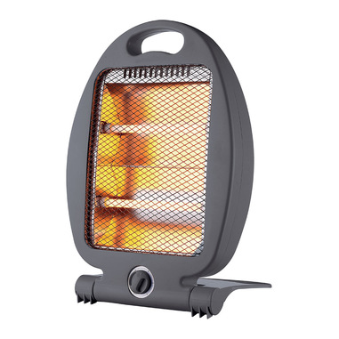 Electroline QHE806 stufetta elettrica Interno Grigio 800 W Riscaldatore di ambienti elettrico al quarzo