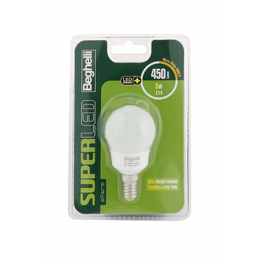 Beghelli 56890BL energy-saving lamp 5 W E14 A+