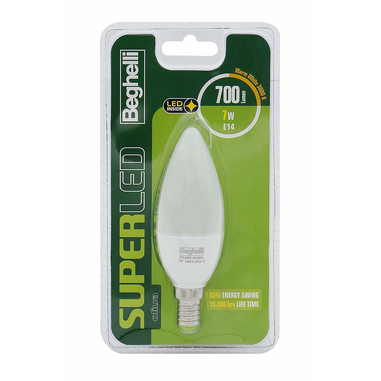 Beghelli 56888BL energy-saving lamp 7 W E14 A+