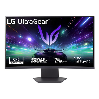 LG Monitor Gaming UltraGear 27GS60QN da 27 Quad HD Curvo 1ms 180Hz