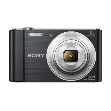 Sony Cyber-shot DSC-W810 1/2.3" Fotocamera compatta 20,1 MP CCD 5152 x 3864 Pixel Nero