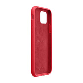 cellularline sensation - apple iphone 11 pro max custodia in silicone soft touch rosso