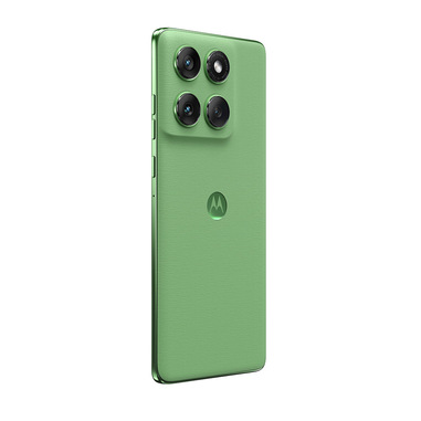 Motorola edge 60 con Moto AI (8/256GB, Fotocamera 50+50+10MP, selfie 50MP, Display 6.67" pOLED 120Hz, MediaTek Dimensity 24M, batteria 5200mAh, ricarica 68W, Android 15), PANTONE Shamrock