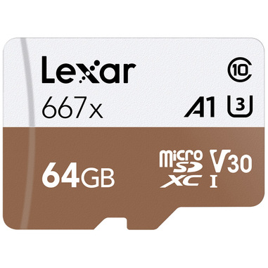 Lexar Professional 667x microSDXC UHS-I Card memoria flash 64 GB Classe 10