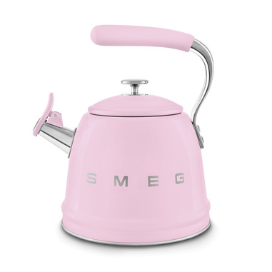 Smeg Bollitore con fischio 50's Style - Rosa LUCIDO - WKF01PK