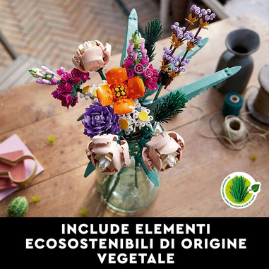 LEGO ICONS Bouquet di fiori  Giocattoli in offerta su Unieuro