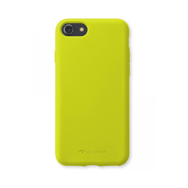 Cellularline Sensation - iPhone 8/7 Custodia in silicone soft touch Lime