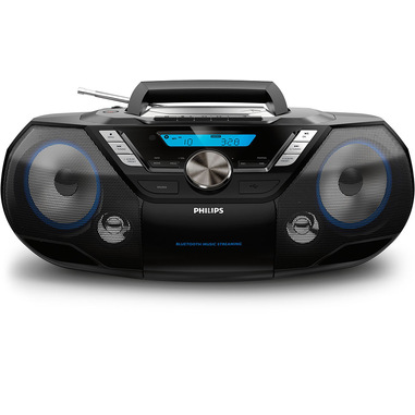 Philips AZB798T/12 impianto stereo portatile Analogico e digitale 12 W Nero