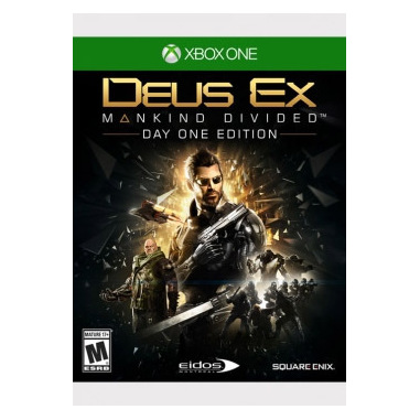 Square Enix Deus Ex : Mankind Divided - Edition Day One Tedesca, Inglese, ESP, Francese Xbox One