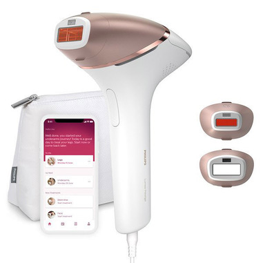 Philips Lumea Prestige 8000 Series Epilatore a luce pulsata IPL con Tecnologia SenseIQ e 2 accessori per viso e corpo BRI945/00