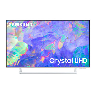 Samsung Series 8 TV UE50CU8580UXZT Crystal UHD 4K, Smart TV 50" Dynamic Crystal color, OTS Lite, White 2023