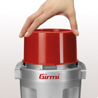 Girmi TR20 tritaverdure elettrico 500 W Rosso, Argento