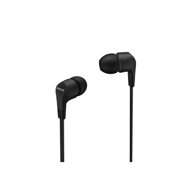 Philips TAE1105BK/00 cuffia e auricolare Cablato In-ear Musica e Chiamate Nero