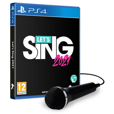 Koch Media Let's Sing 2021 + 1 Microphone Bundle Multilingua PlayStation 4