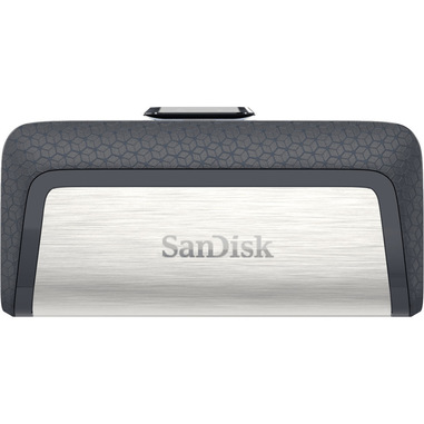 SanDisk Ultra Dual Drive USB Type-C unità flash USB 128 GB USB Type-A / USB Type-C 3.2 Gen 1 (3.1 Gen 1) Nero, Argento