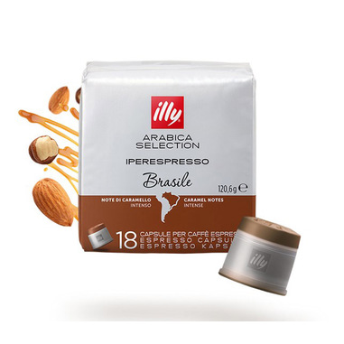 Illy 18 Caffè in Capsule Iperespresso ARABICA SELECTION BRASILE