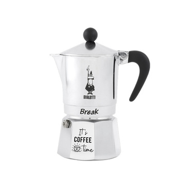 Bialetti 0005904 caffettiera manuale Moka Nero, Metallico