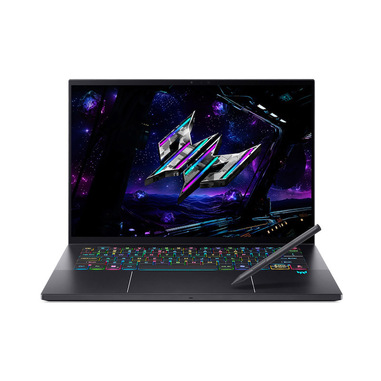 acer nh.u0get.002 laptop copilot+ pc intel core ultra 9 288v computer portatile 36,8 cm (14.5") touch screen 2.8k 32 gb ddr5-sdram 2 tb ssd nvidia geforce rtx 5070 wi-fi 7 (802.11be) windows 11 pro italiano nero