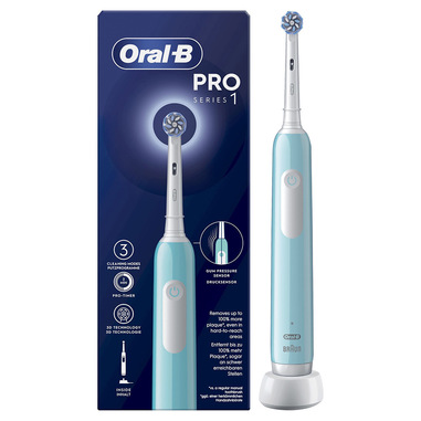 Oral-B Pro 1 Sensitive Clean Adulto Spazzolino rotante-oscillante Blu