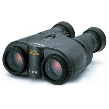 Canon 8×25 IS binocolo Porro II Nero