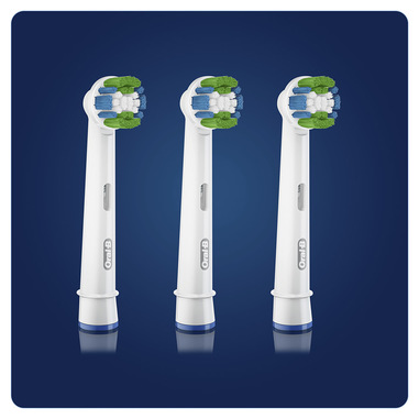 Oral-B Precision Clean Testine Di Ricambio Con Tecnologia CleanMaximiser, Confezione Da 3 Pezzi